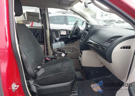 2012 Dodge Grand Caravan Sxt из США, поврежденный, VIN 2C4RDGCG2CR157102